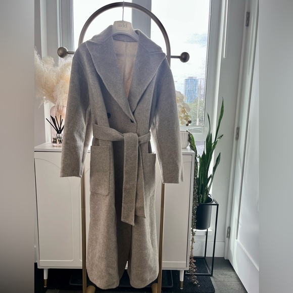 Double side reversible 100% wool coat - Picture 1 of 11